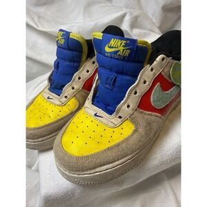 Nike Air Force 1 Kids Multi Color Casual Sneakers Shoes Size Toddler‎